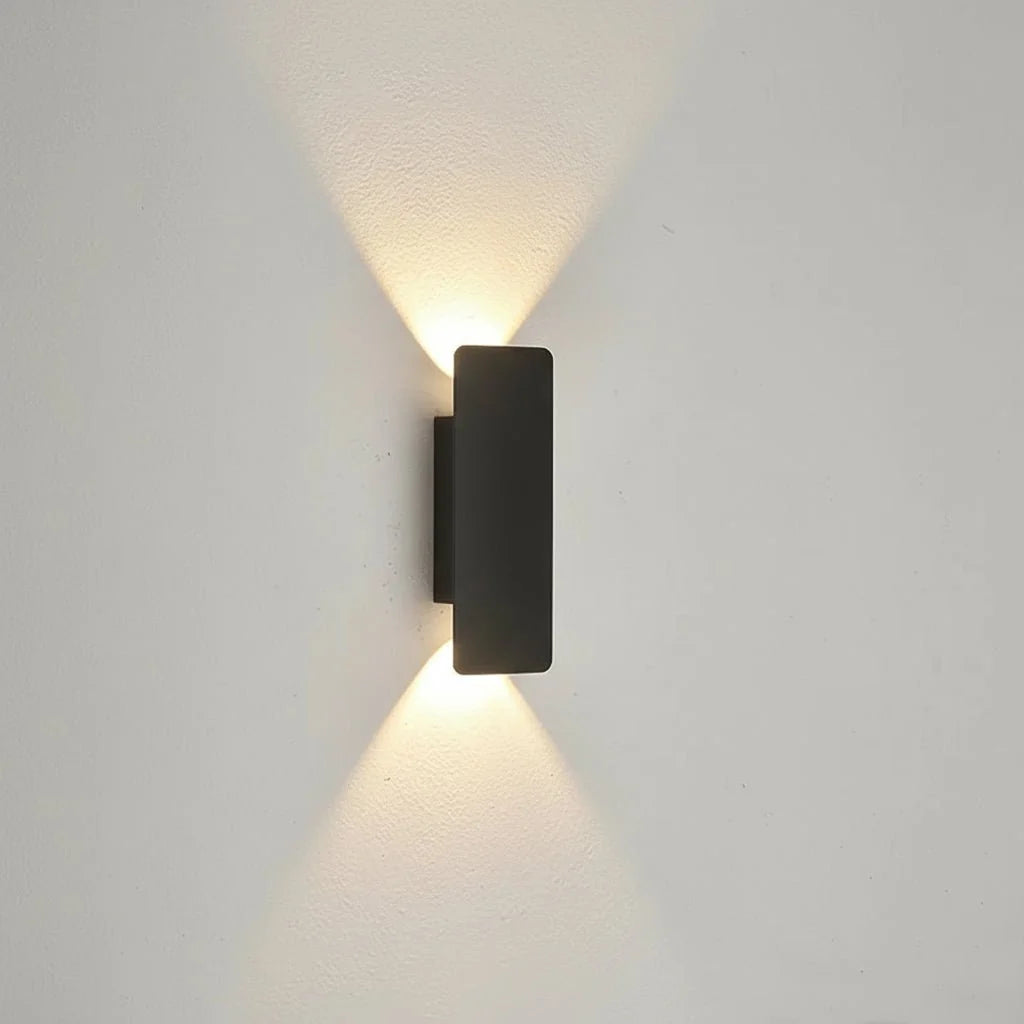 OUTGLOW waterdichte aluminium led-wandlamp