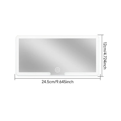 MirrorTouch oplaadbare LED-autospiegel