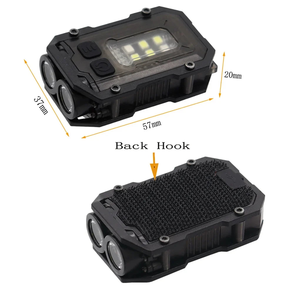 LumiTac Mini Oplaadbare Tactische Zaklamp