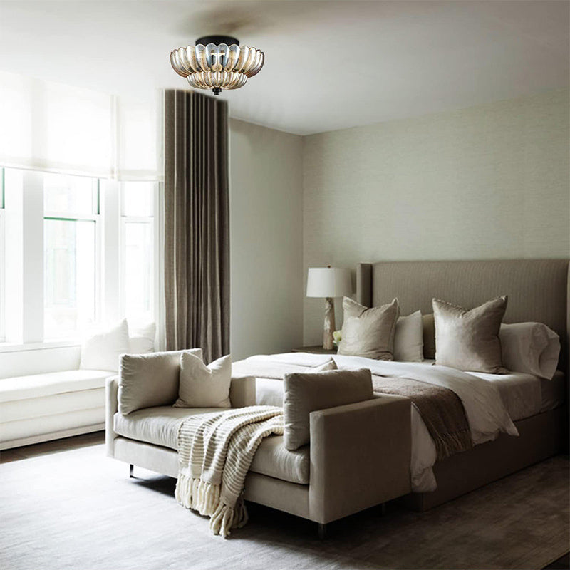 SMD Living vintage glazen plafondlamp