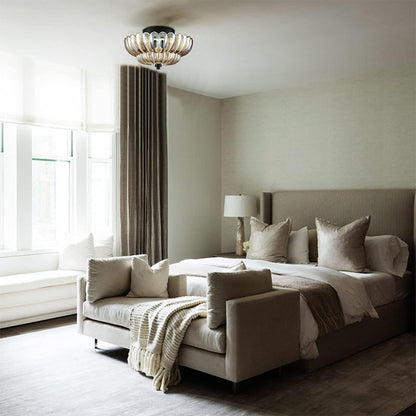 SMD Living vintage glazen plafondlamp