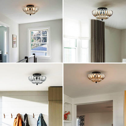 SMD Living vintage glazen plafondlamp