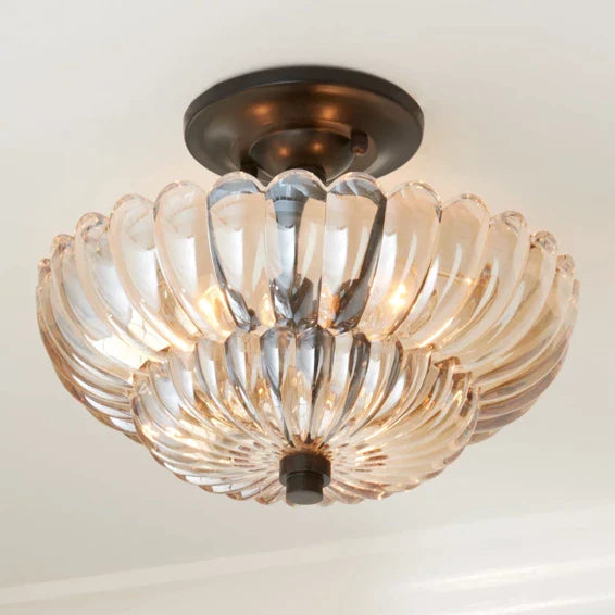 SMD Living vintage glazen plafondlamp