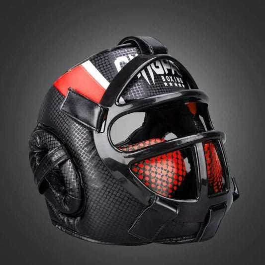 FightGuard hoofdbeschermer met gezichtsmasker
