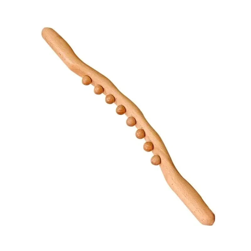 THERAWOOD houten Gua Sha massagestaaf