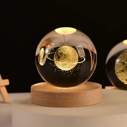 GalaxySphere 3D kristallen bol sfeerlamp