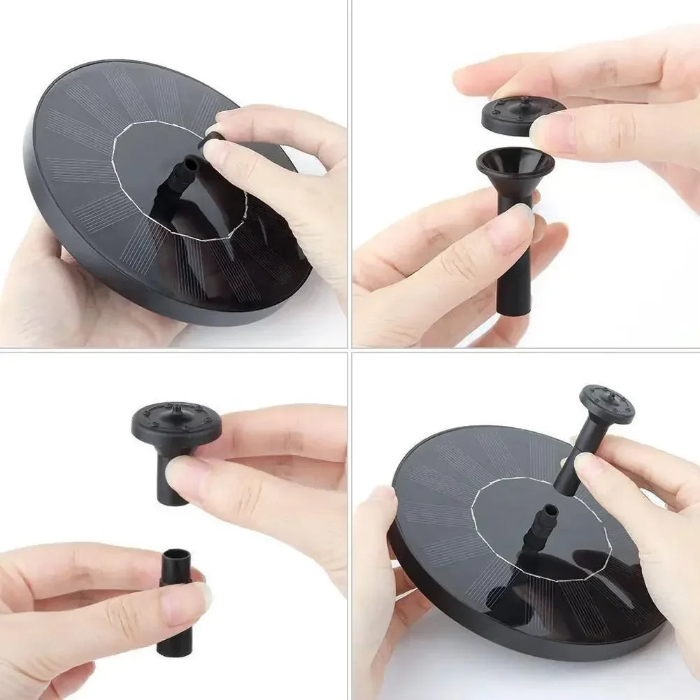 GardenFountain drijvende zonne-energie fontein
