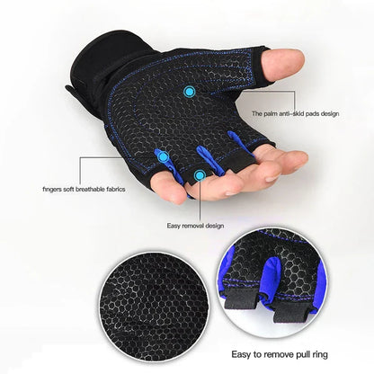 FitFlex schokbestendige fitness handschoenen
