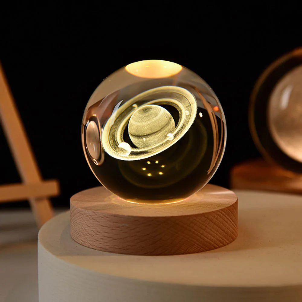 GalaxySphere 3D kristallen bol sfeerlamp