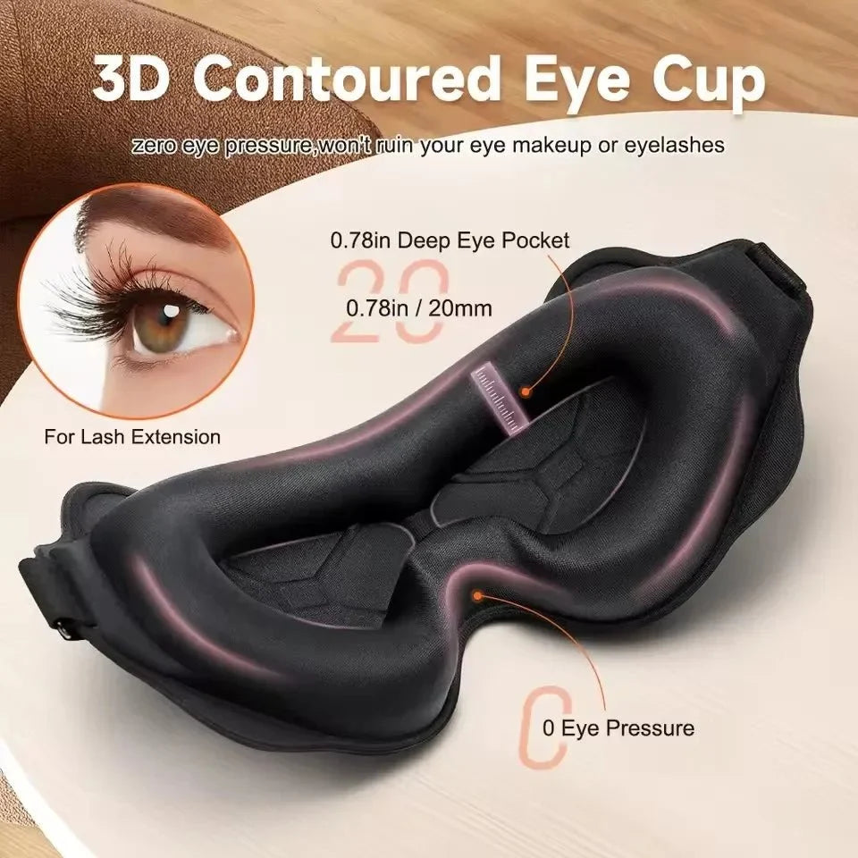 Dreamshade 6D traagschuim slaapmasker