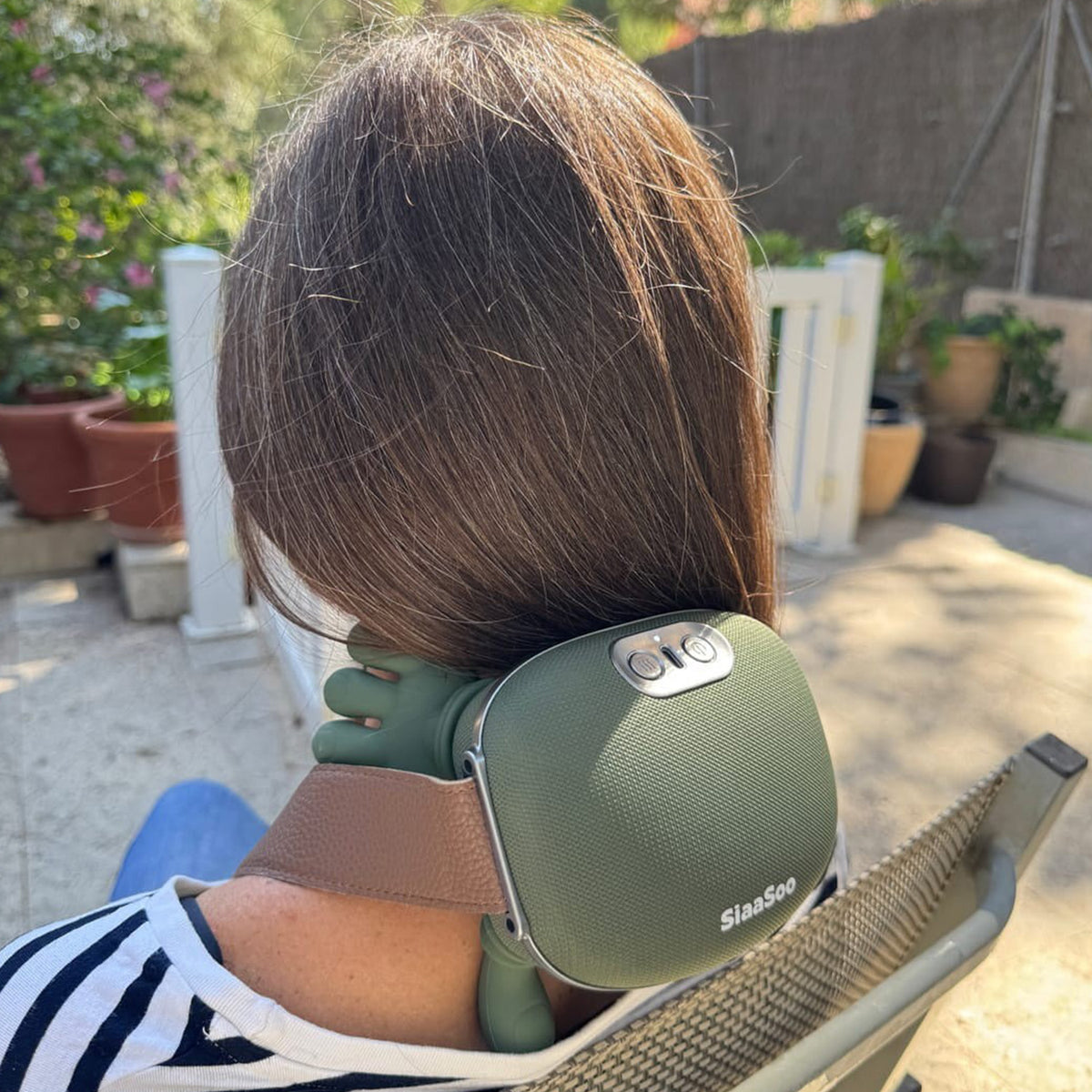 Siaasoo Bionic Touch nek- en schoudermassageapparaat