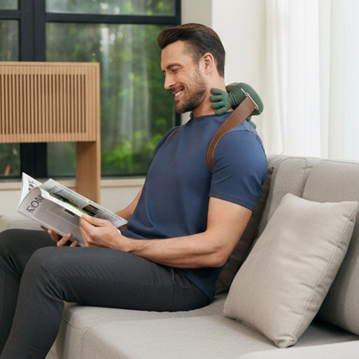 Siaasoo Bionic Touch nek- en schoudermassageapparaat