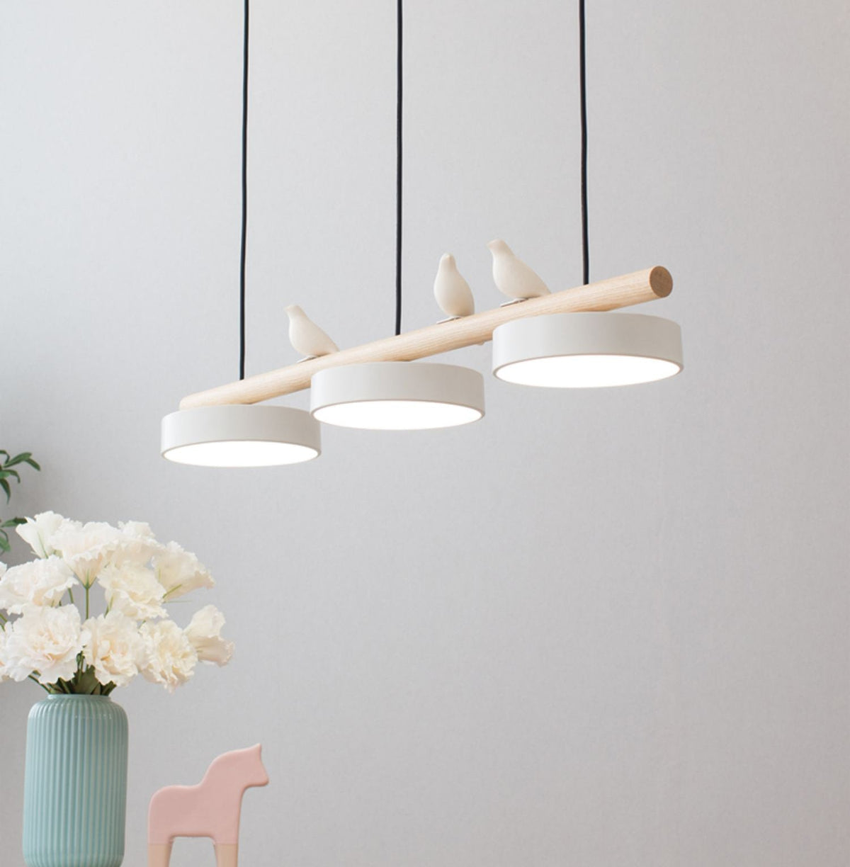 Navando verstelbare vogel hanglamp met LED