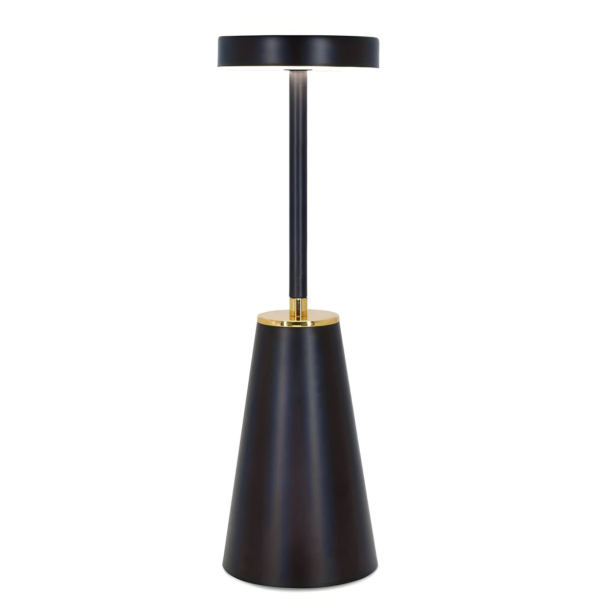Draadloze tafellamp met aanpasbare verlichting