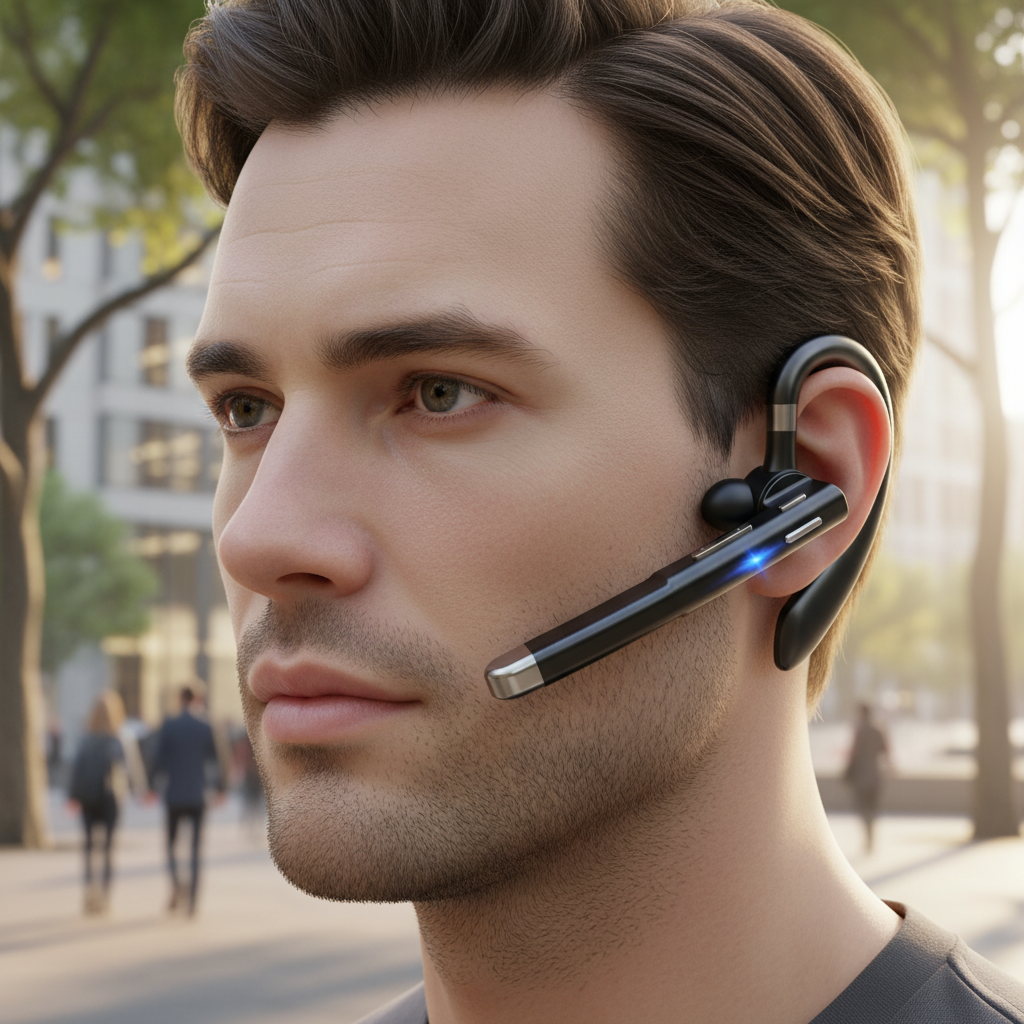 SoundMate draadloze Bluetooth-headset met microfoon