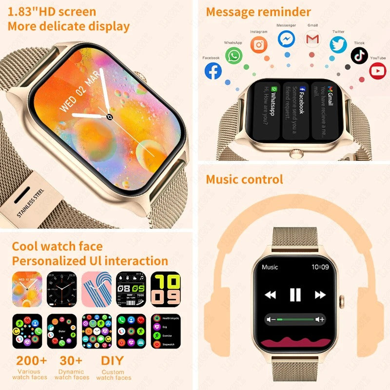 StyleTrack smartwatch met fitness-tracker
