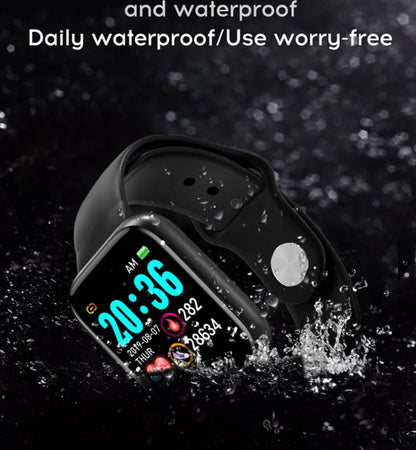 Smartwatch met Bluetooth - Hartslagmeter - Activity tracker - Waterbestendig