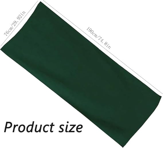 Sneldrogende strandhanddoek met magneetsluiting