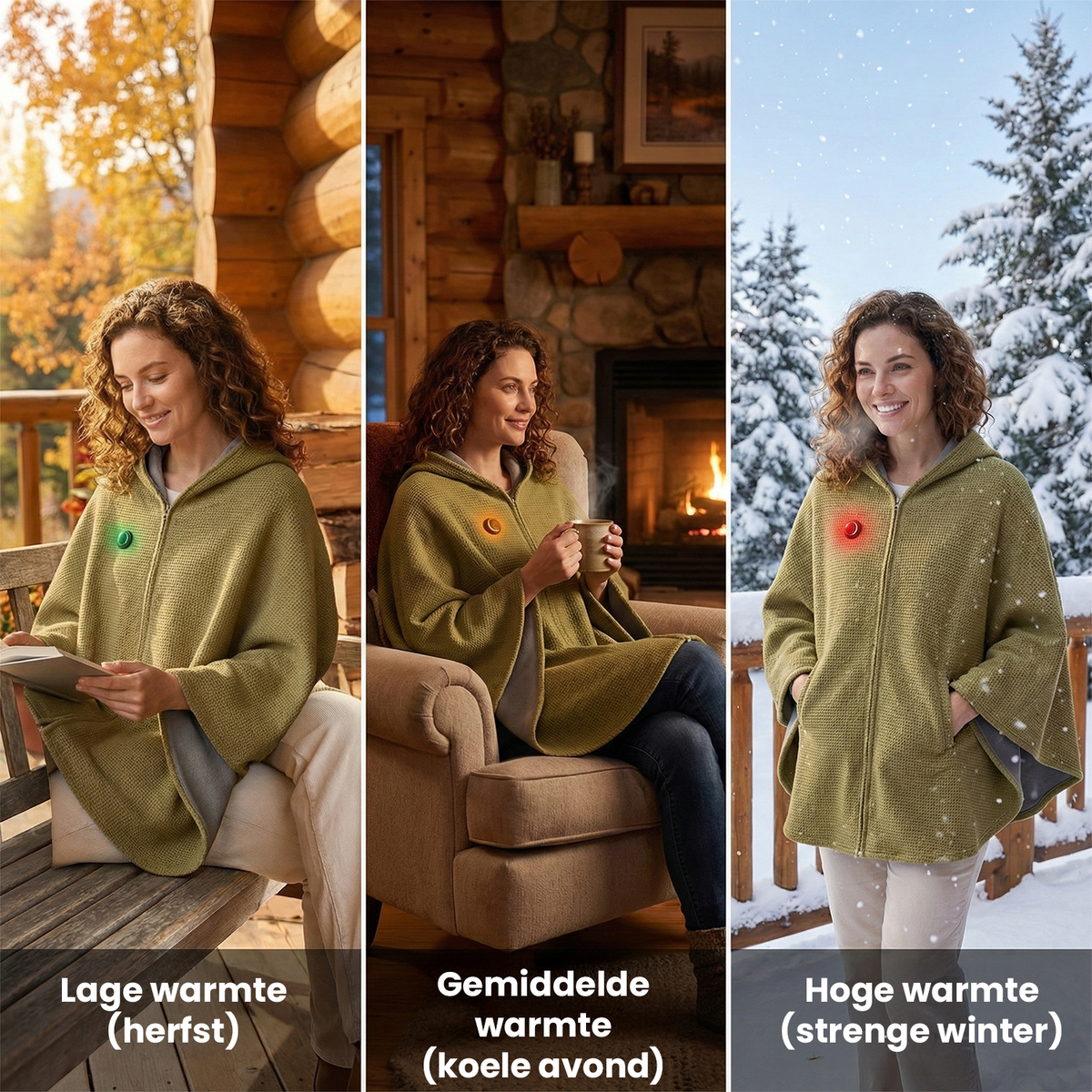 Snugwear DF2089 verwarmde sjaal