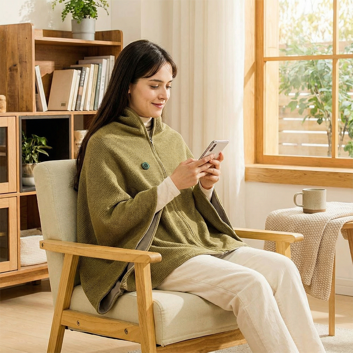 Snugwear DF2089 verwarmde sjaal