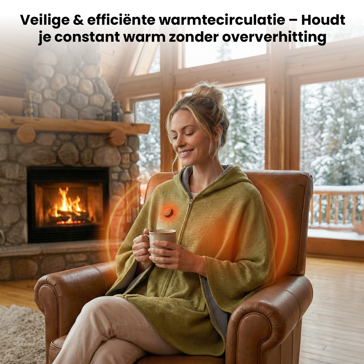 Snugwear DF2089 verwarmde sjaal