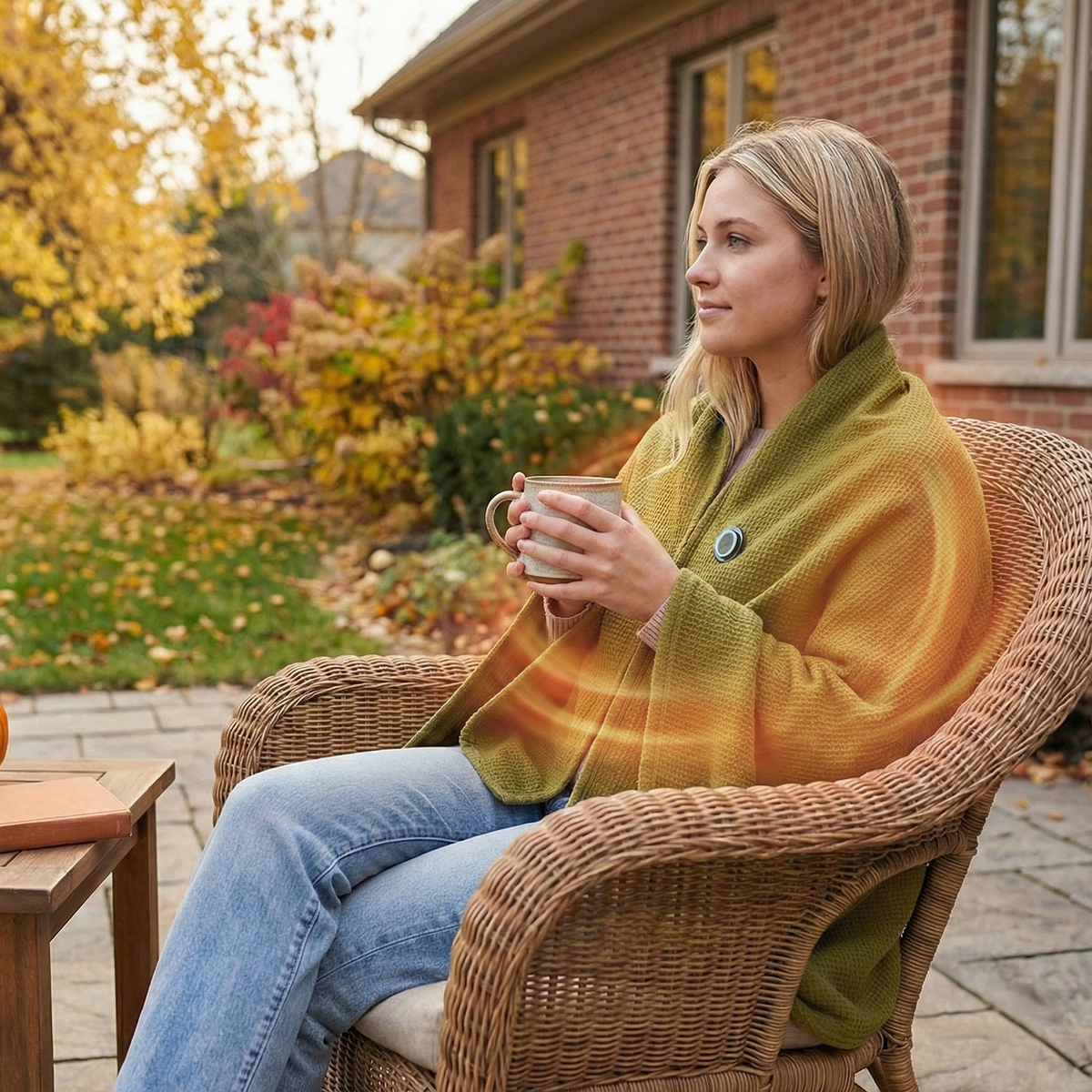 Snugwear DF2089 verwarmde sjaal