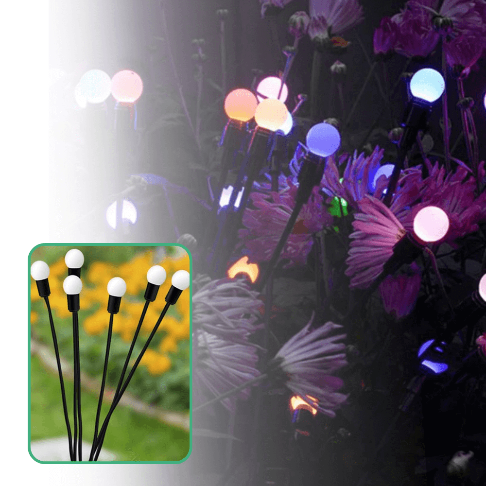 GlowGardens vuurvliegjes tuinverlichting op zonne-energie