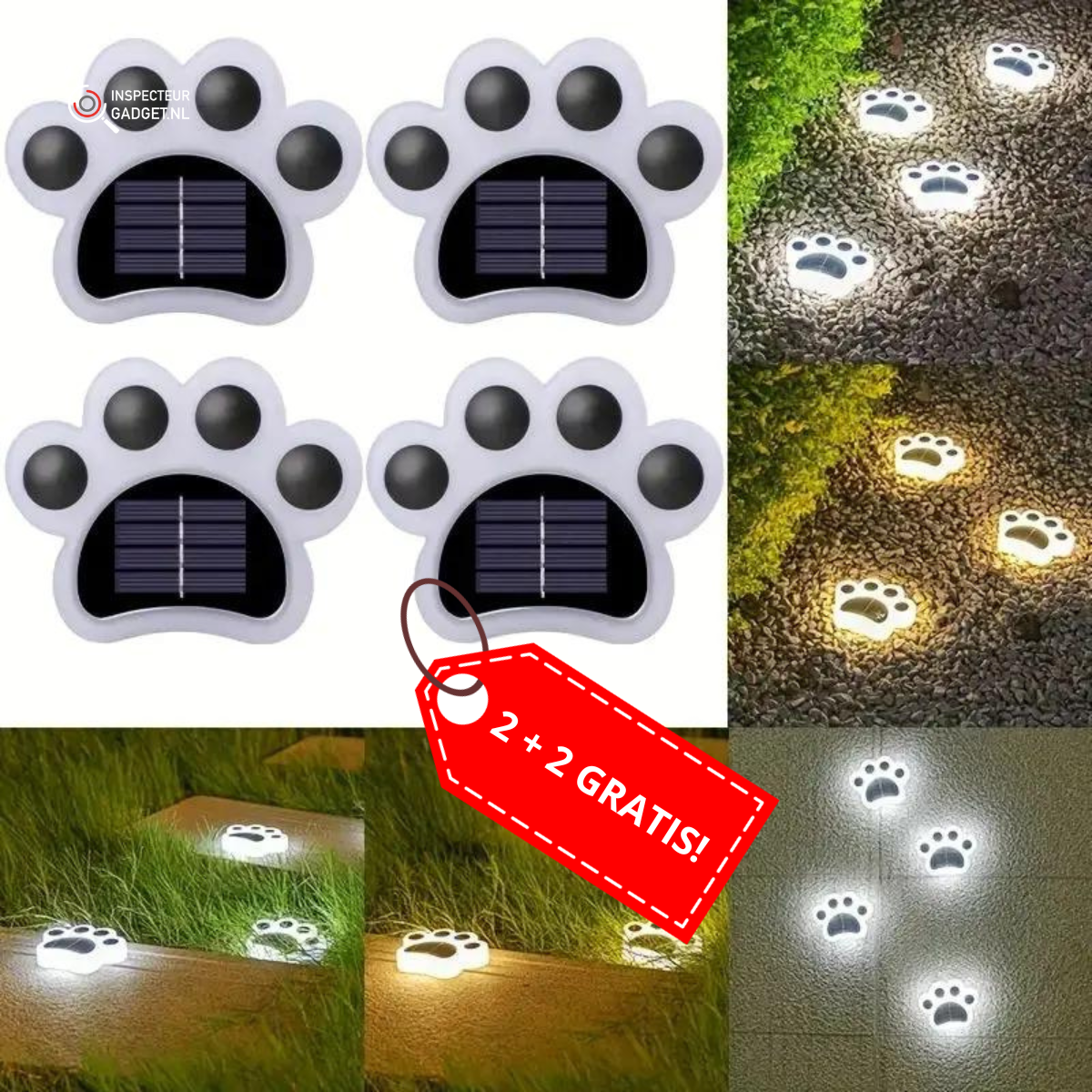 SolarSpot Solar Pootjes Tuinverlichting