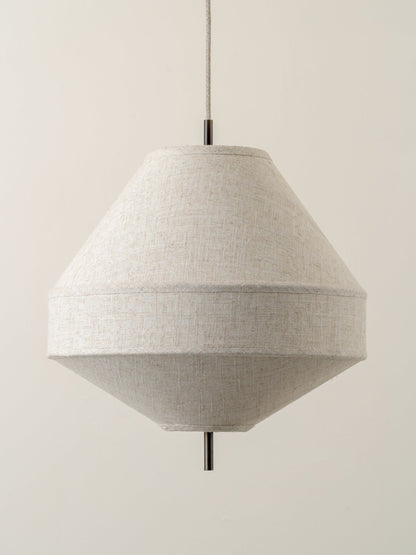 Lumière gelaagde linnen hanglamp