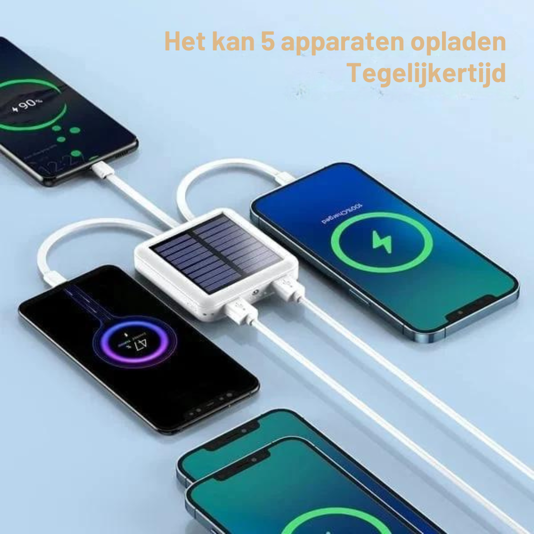 SolarPower draagbare zonne-energie powerbank