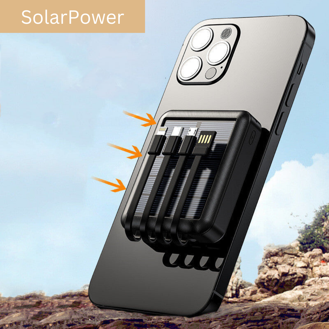 SolarPower draagbare zonne-energie powerbank