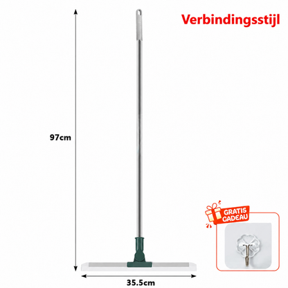 Multifunctionele vloerwisser en raamschraper