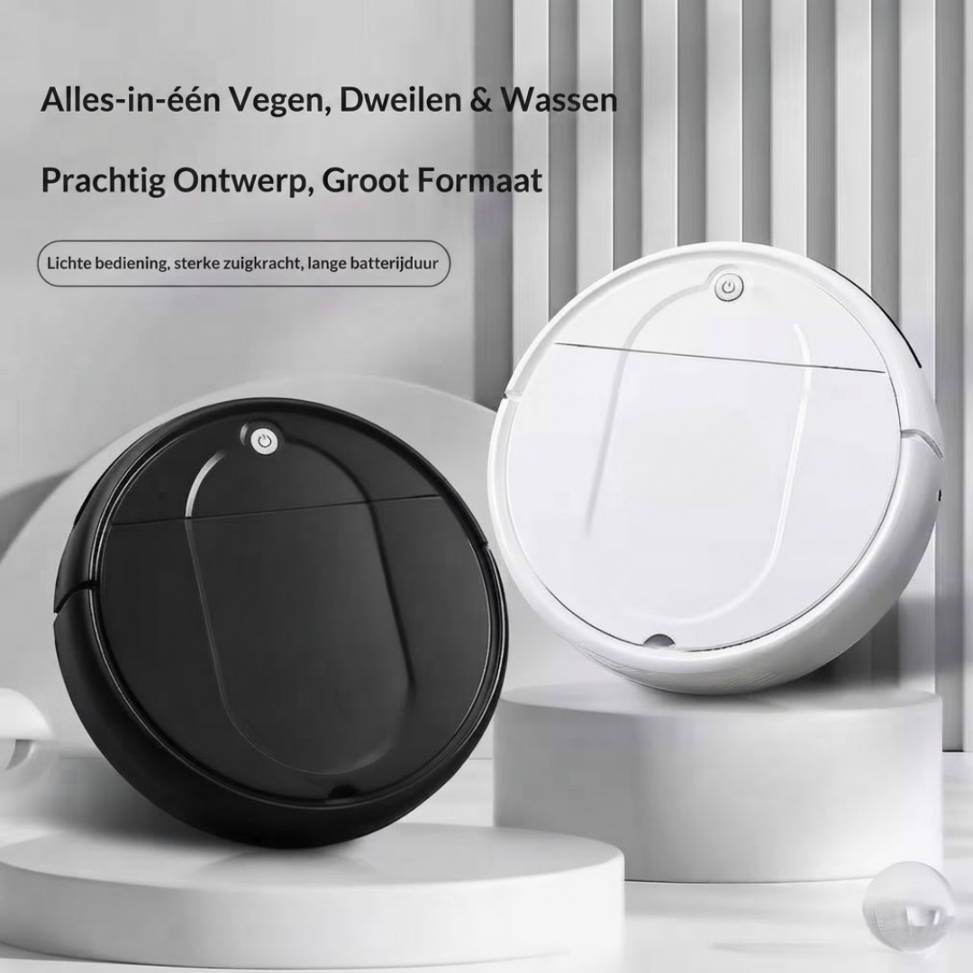 Robotstofzuiger 3-in-1 dweilfunctie
