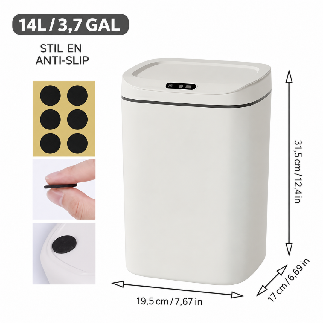 SensorBin contactloze automatische prullenbak