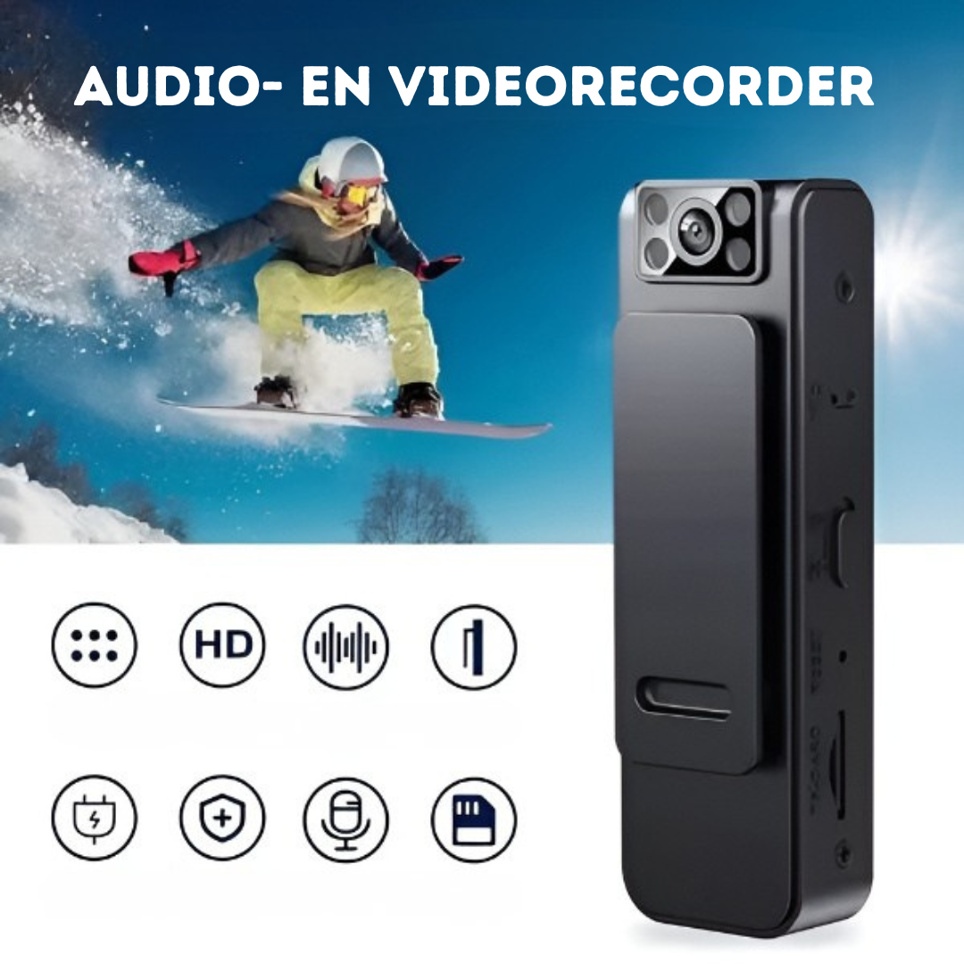ClipCam draagbare videorecorder