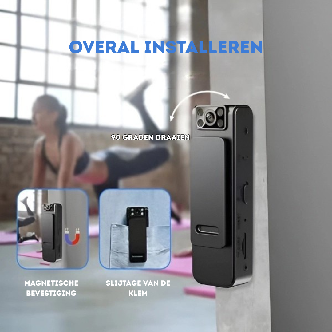 ClipCam draagbare videorecorder
