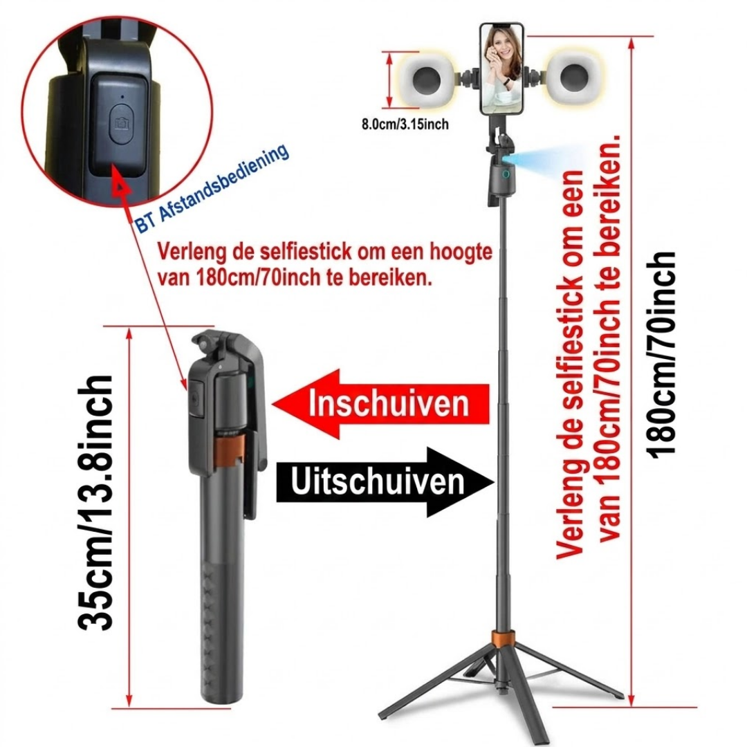 Automatische Gezichtsvolgende Telefoonhouder