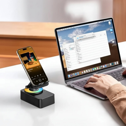 Draagbare Bluetooth Speaker met Telefoonhouder