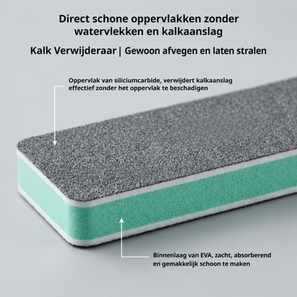 Zooysd dubbelzijdige kalkverwijderaar reinigingsspons