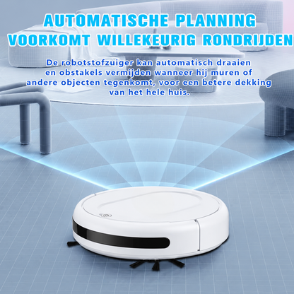 Robotstofzuiger 3-in-1 dweilfunctie