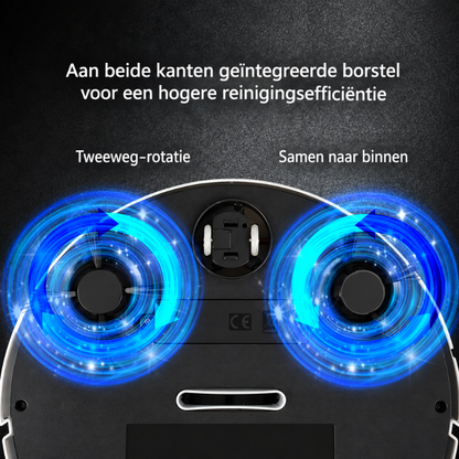 Robotstofzuiger met slimme navigatie