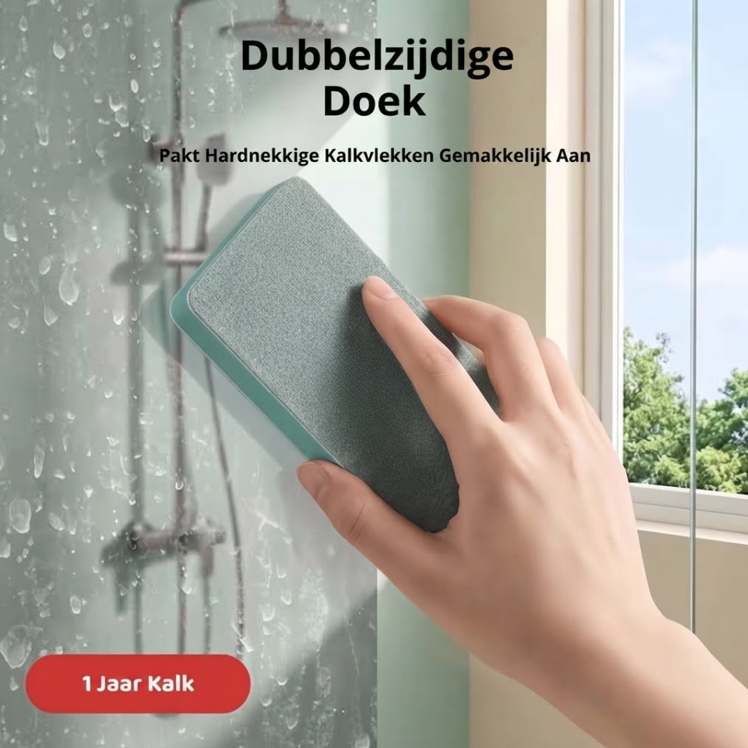Zooysd dubbelzijdige kalkverwijderaar reinigingsspons