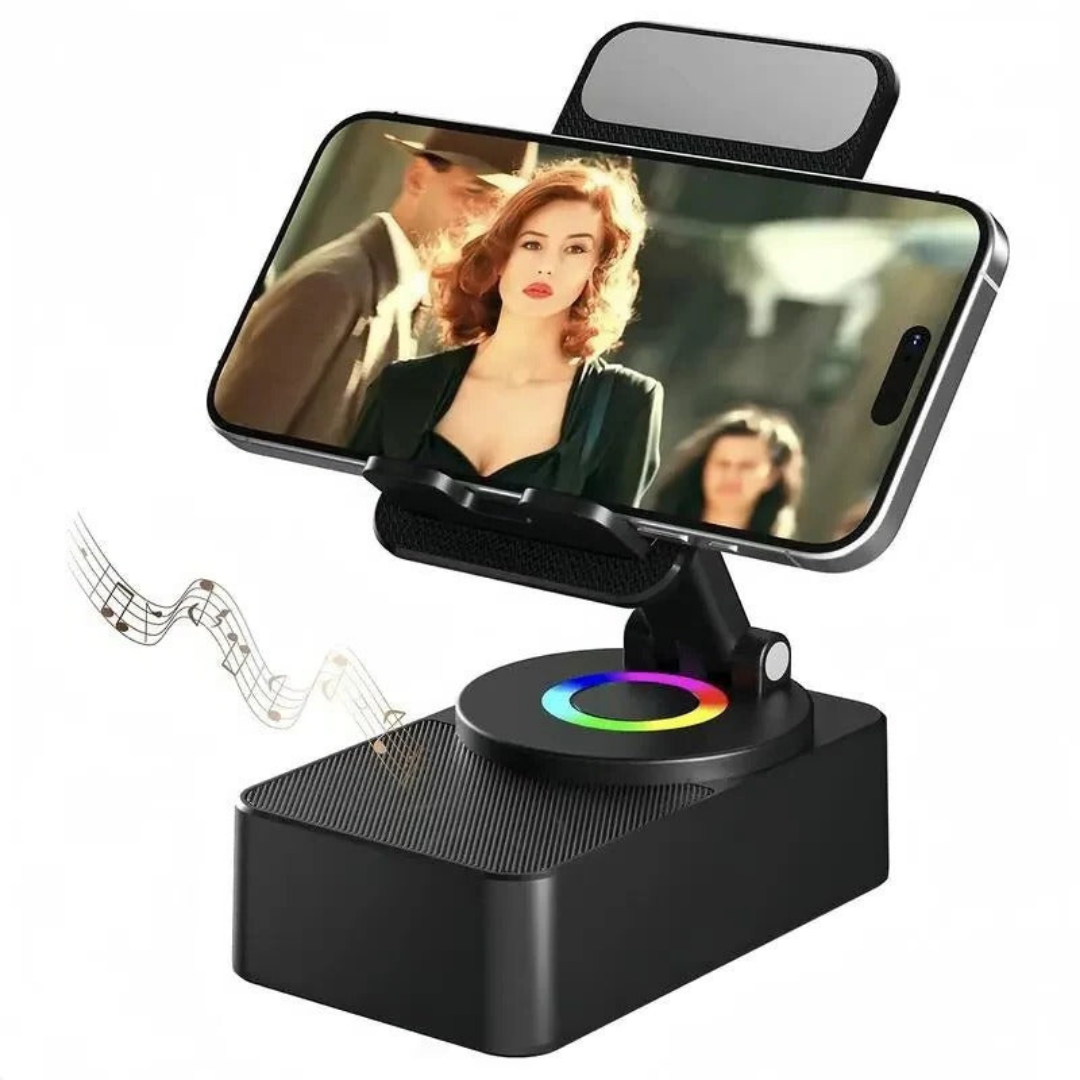 Draagbare Bluetooth Speaker met Telefoonhouder