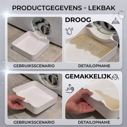 AquaShield wasmachine lekbak