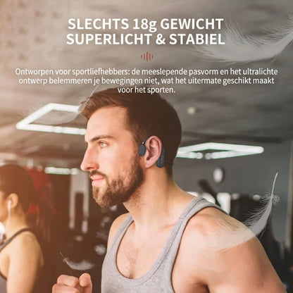 Bone conduction koptelefoon draadloos