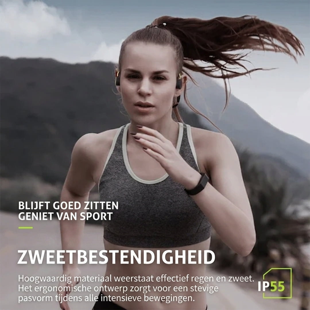 Bone conduction koptelefoon draadloos