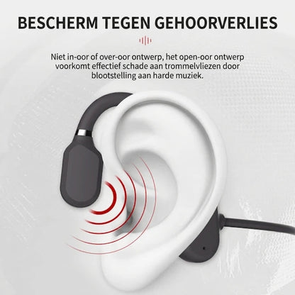 Bone conduction koptelefoon draadloos