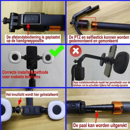 Automatische Gezichtsvolgende Telefoonhouder