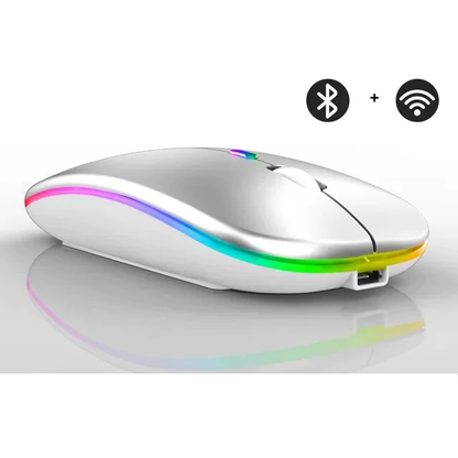 Draadloze LED oplaadbare muis