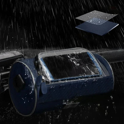 Navando waterdichte fietstas en telefoonhouder